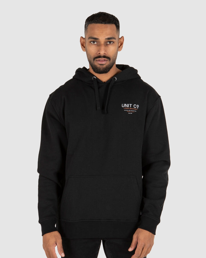 UNIT Mens Worx Pull Over Hoodie