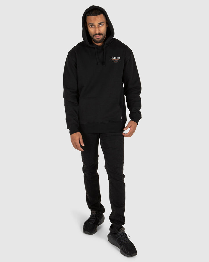 UNIT Mens Worx Pull Over Hoodie