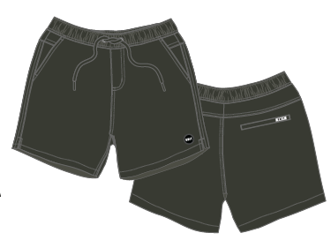 UNIT Venture Elastic Stretch Shorts