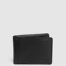 Classic Bi-Fold Leather Wallet Black