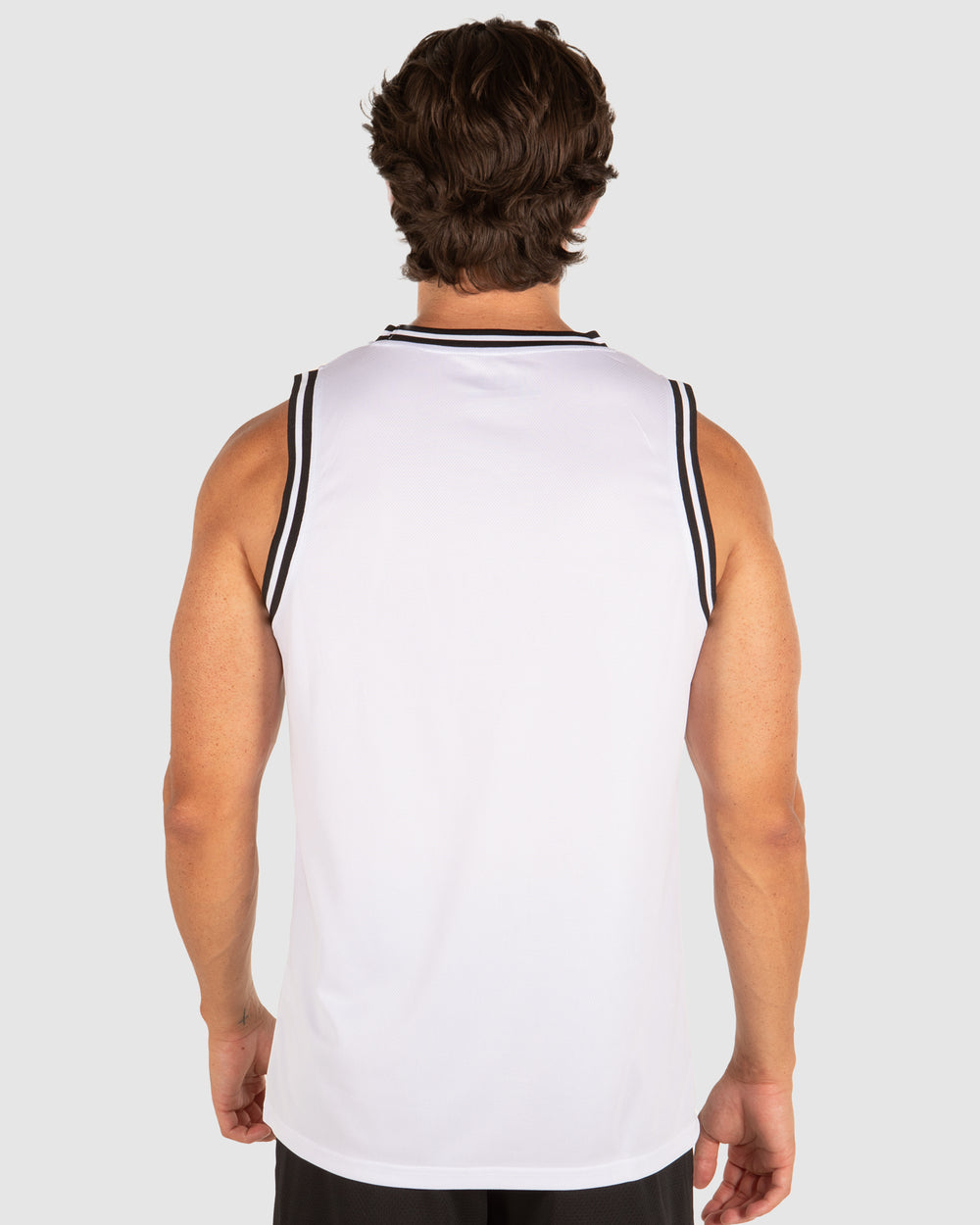 Squad Sports Tank White