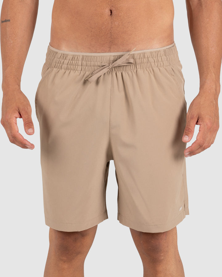Corepro 19 Inch Sports Shorts Khaki