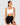 Energy Cross Sports Bra White