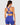 Energy Cross Sports Bra Royal Blue