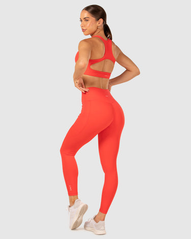 Energy Support Sports Bra Red