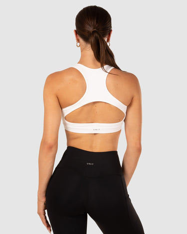 Energy Support Sports Bra White