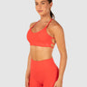 Flow Strap Sports Bra Red