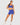 Flow Strap Sports Bra Royal Blue