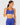 Flow Strap Sports Bra Royal Blue
