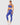 Flow Strap Sports Bra Royal Blue