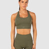 Energy Strap Sports Bra Military