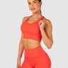 Energy Strap Sports Bra Red