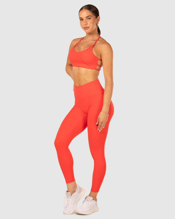 Flow Leggings Red