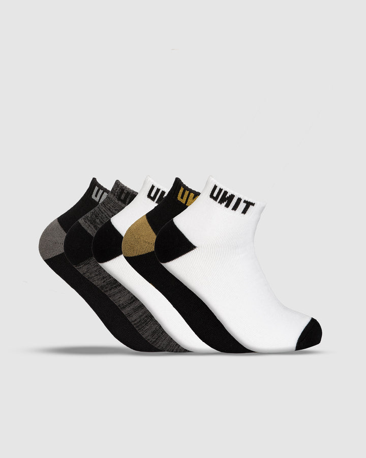 UNIT Max Youth Lo-Lux Socks - 5 Pack