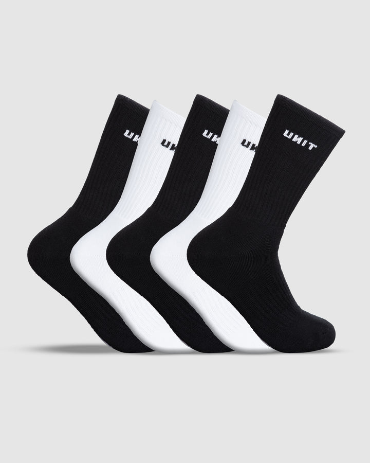 UNIT Vast Youth Hi-Lux Socks - 5 Pack