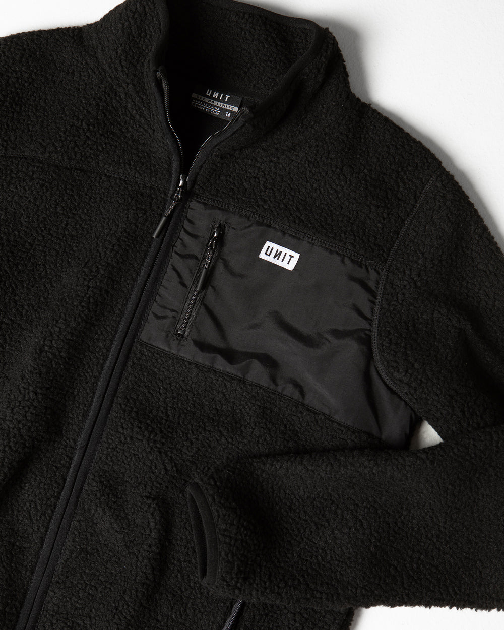 UNIT Zip Thru Half Pile Youth Jacket