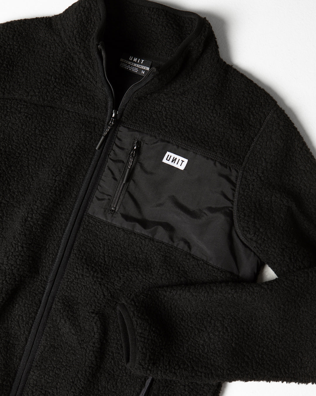 UNIT Zip Thru Half Pile Youth Jacket