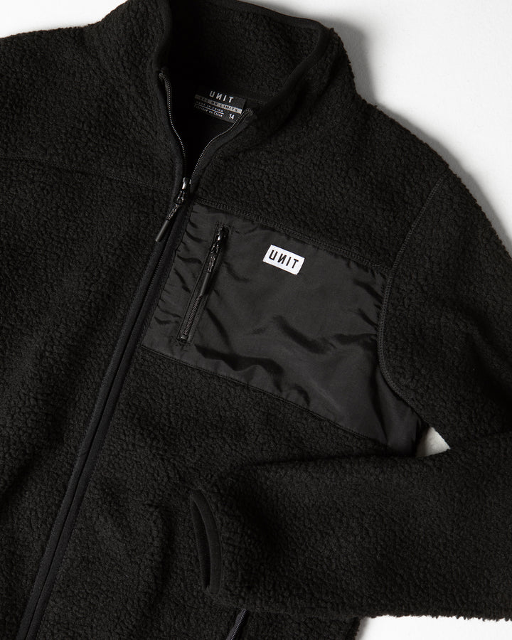 UNIT Zip Thru Half Pile Youth Jacket