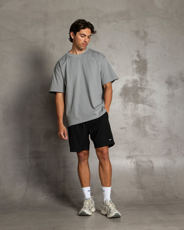 mens Heavy Oversized Tee grey