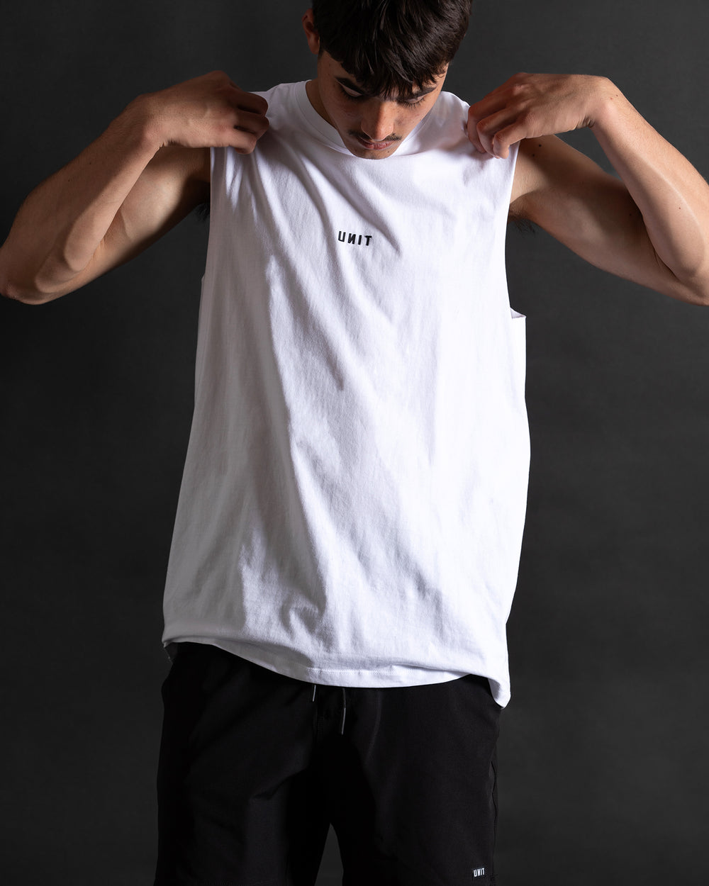 UNIT Stock Mens Muscle Tee