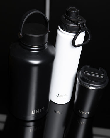 1920ml Insulated Water Bottle Black