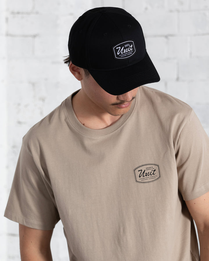 UNIT Mack Men's Curve Peak Snapback Cap