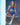 Flow Strap Sports Bra Royal Blue