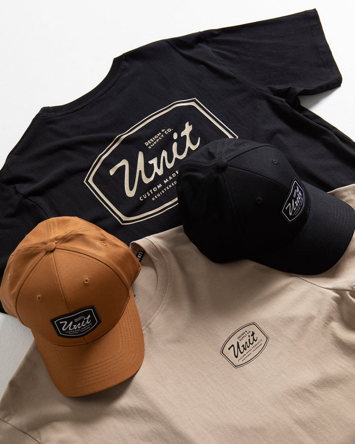 UNIT Mack Men's Curve Peak Snapback Cap