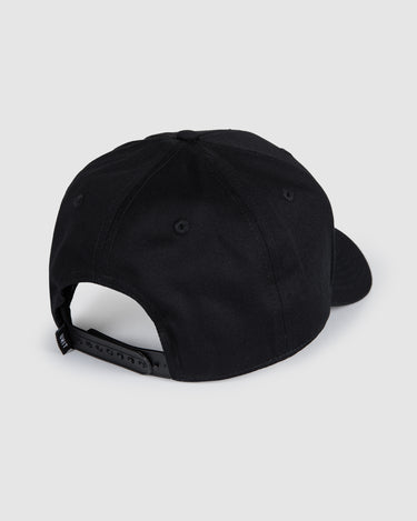 Mack Curve Peak Snapback Cap Black