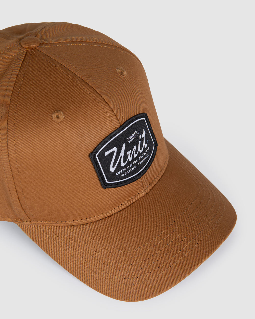 UNIT Mack Men's Curve Peak Snapback Cap
