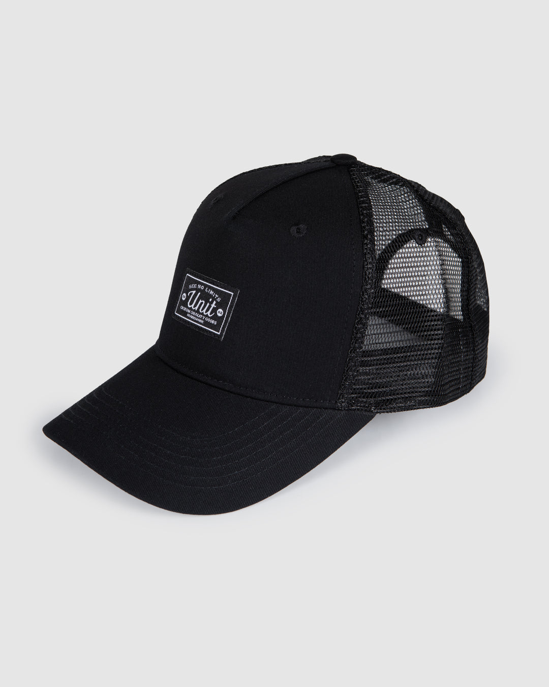 UNIT Regard Men's Curve Peak Trucker Cap