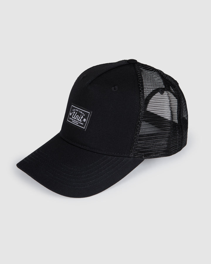 UNIT Regard Men's Curve Peak Trucker Cap