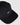 Level Flat Peak Unstructured Strapback Cap Black