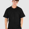 mens Heavy Oversized Tee black