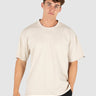 mens Heavy Oversized Tee cement