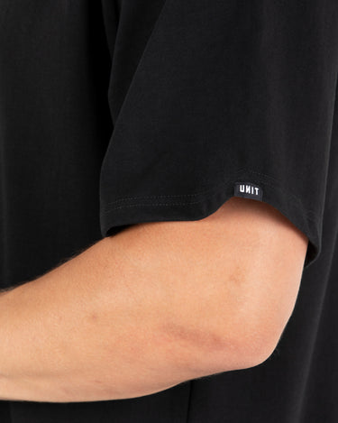 mens Heavy Oversized Tee black