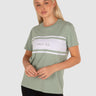 UNIT Headline Ladies T-Shirt Sage Green