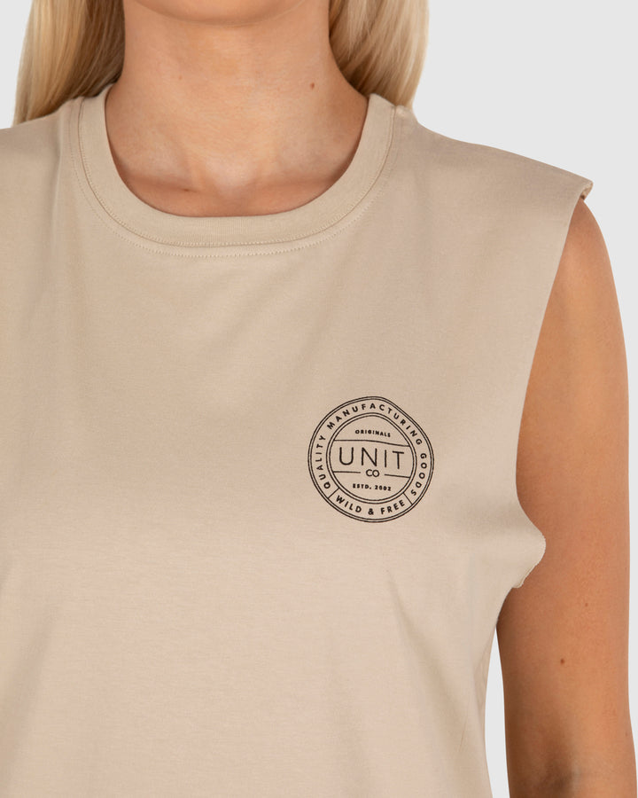 UNIT Bond Ladies Muscle Tee