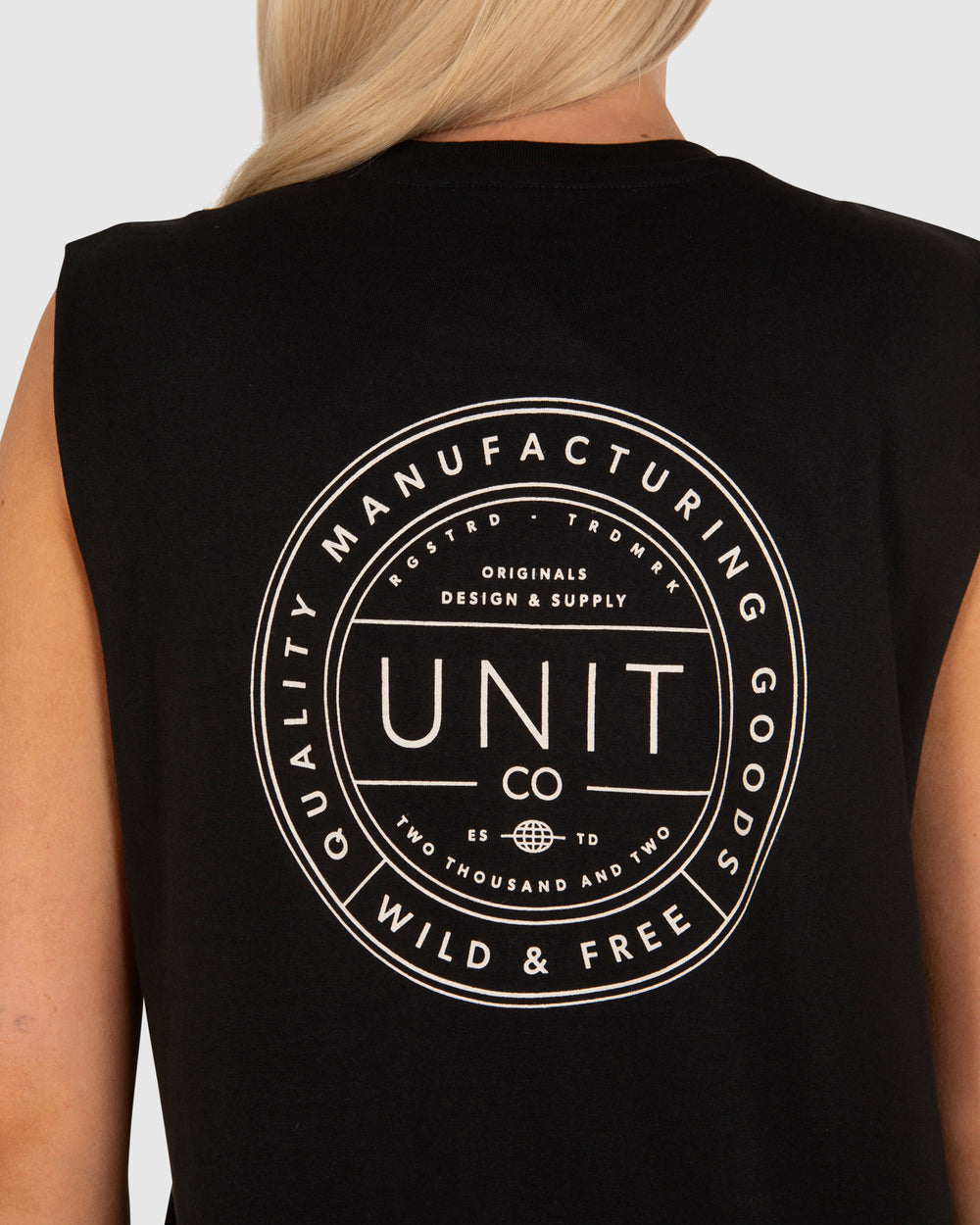 UNIT Bond Ladies Muscle Tee