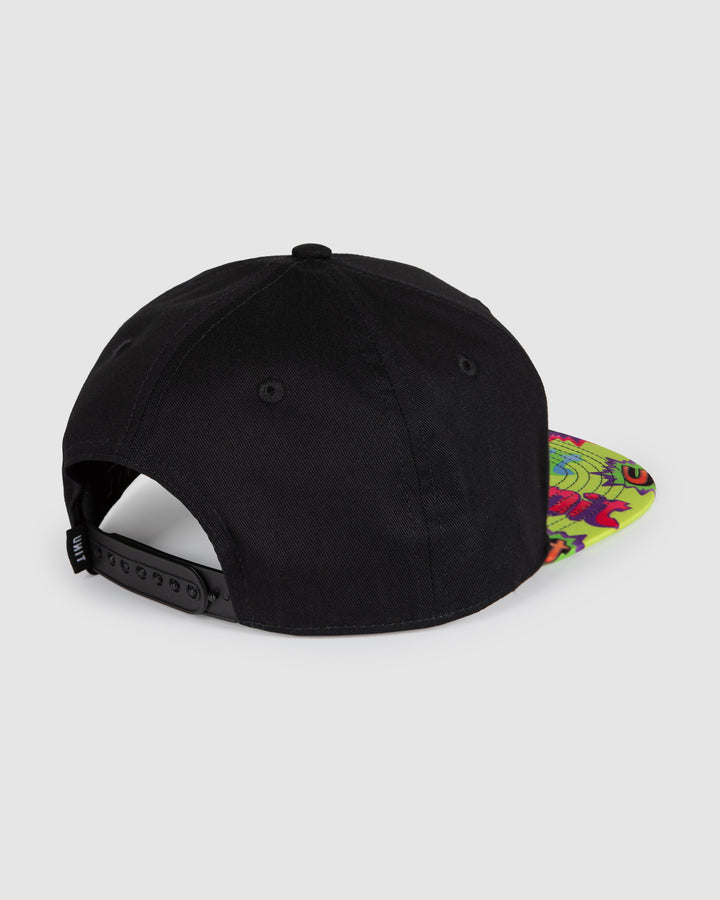UNIT Stomp Youth Flat Peak Snapback Cap