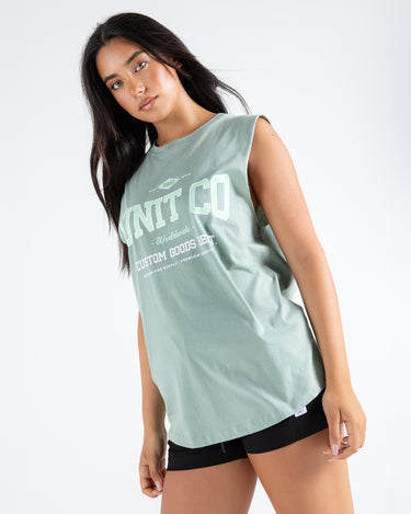 Class Muscle Tee Sage Green