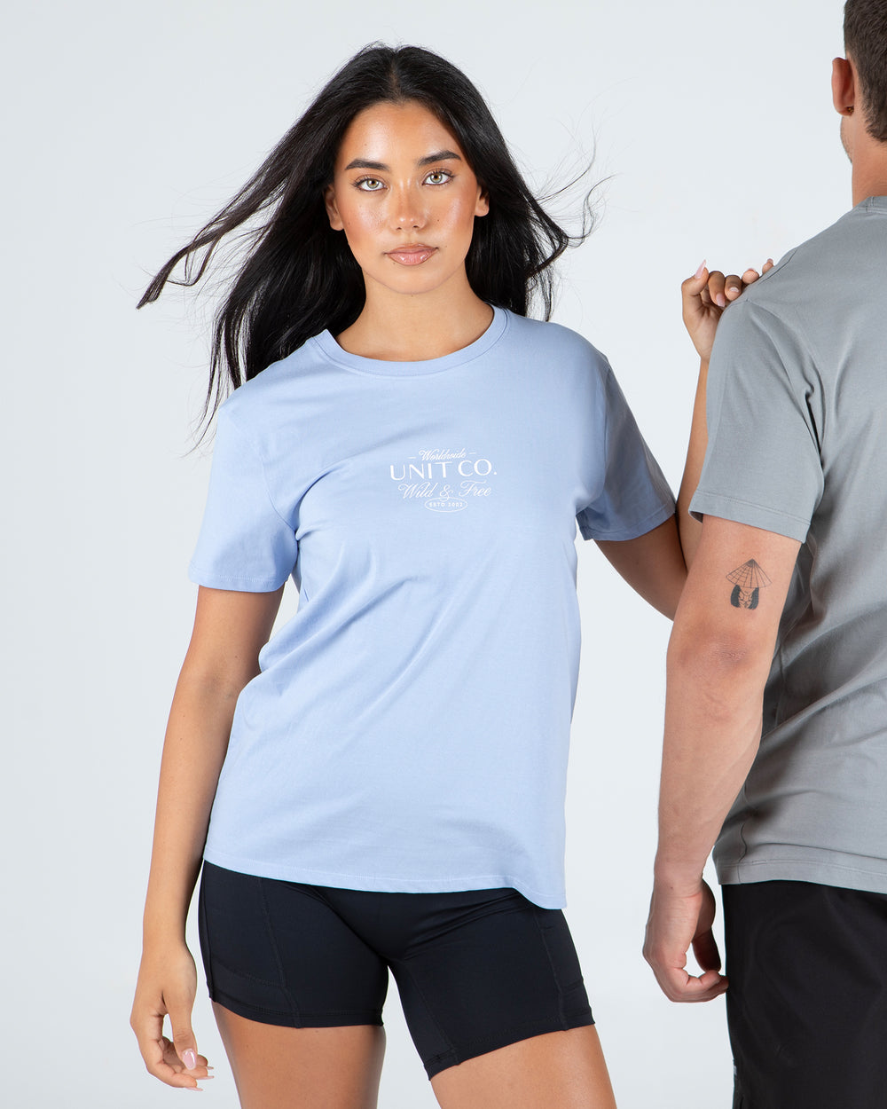 Majestic Tee Light Blue