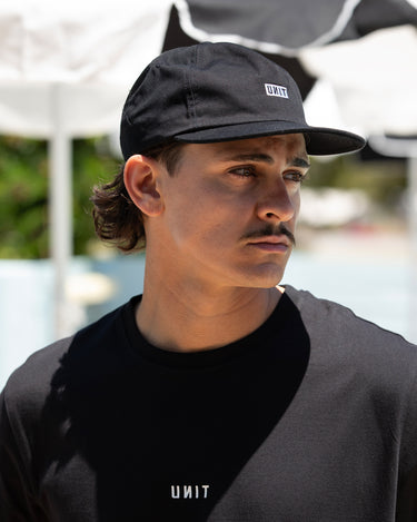 Forum Unstructured Snapback Cap Black