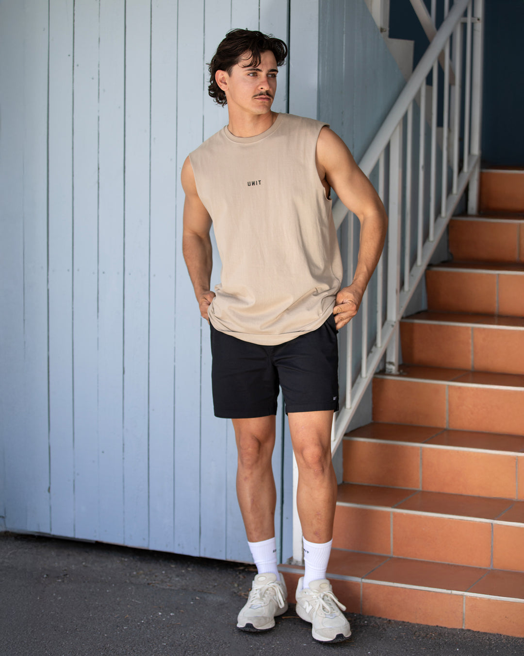 UNIT Stock Men's Muscle Tee
