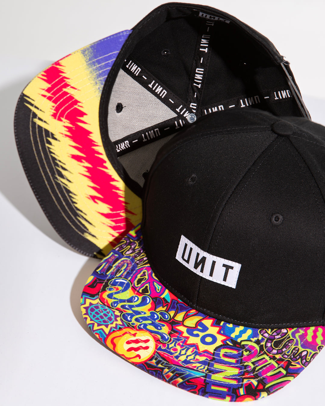 UNIT Fizzle Youth Flat Peak Snapback Cap