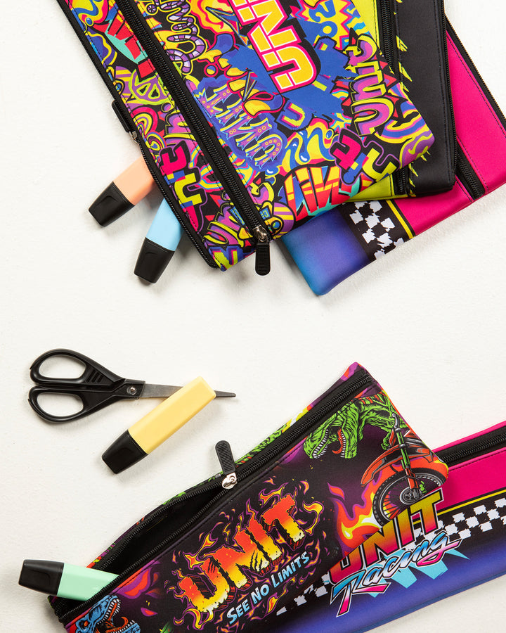 UNIT Fizzle Double Pencil Case