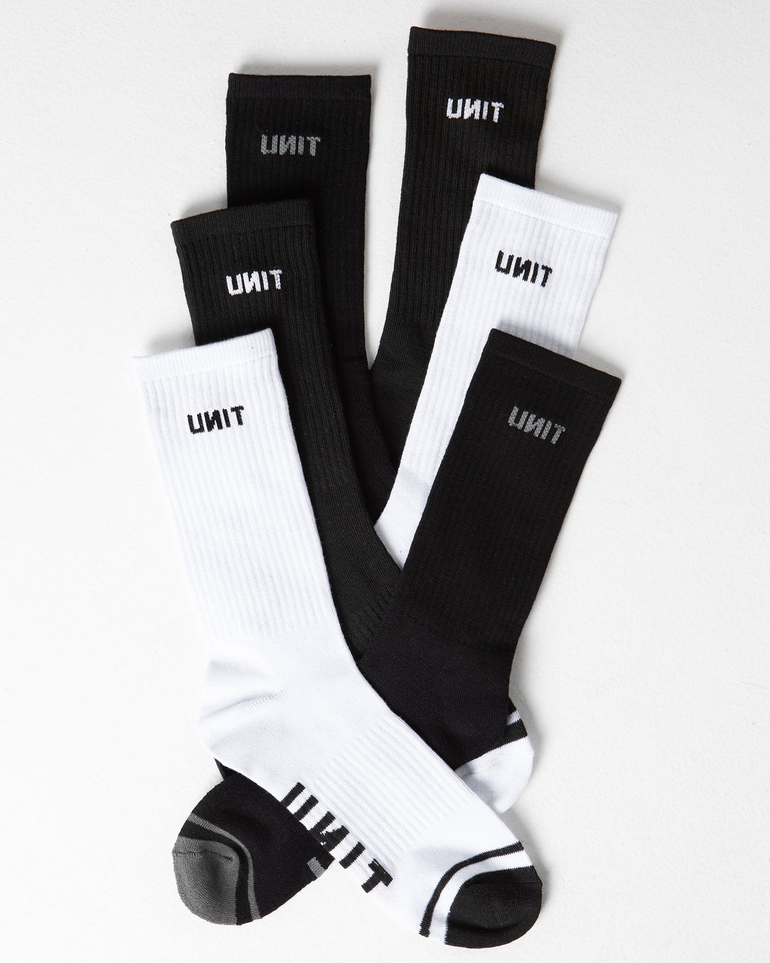 UNIT Crew Men's 5 Pack Bamboo Socks