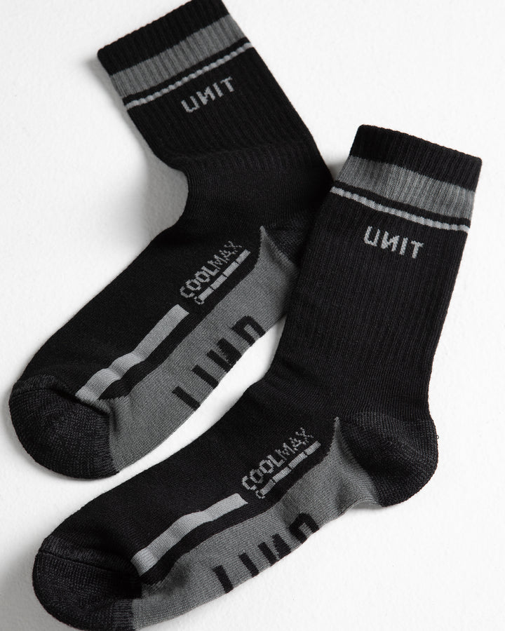 UNIT Coolmax Crew Men's Socks (2 Pack)