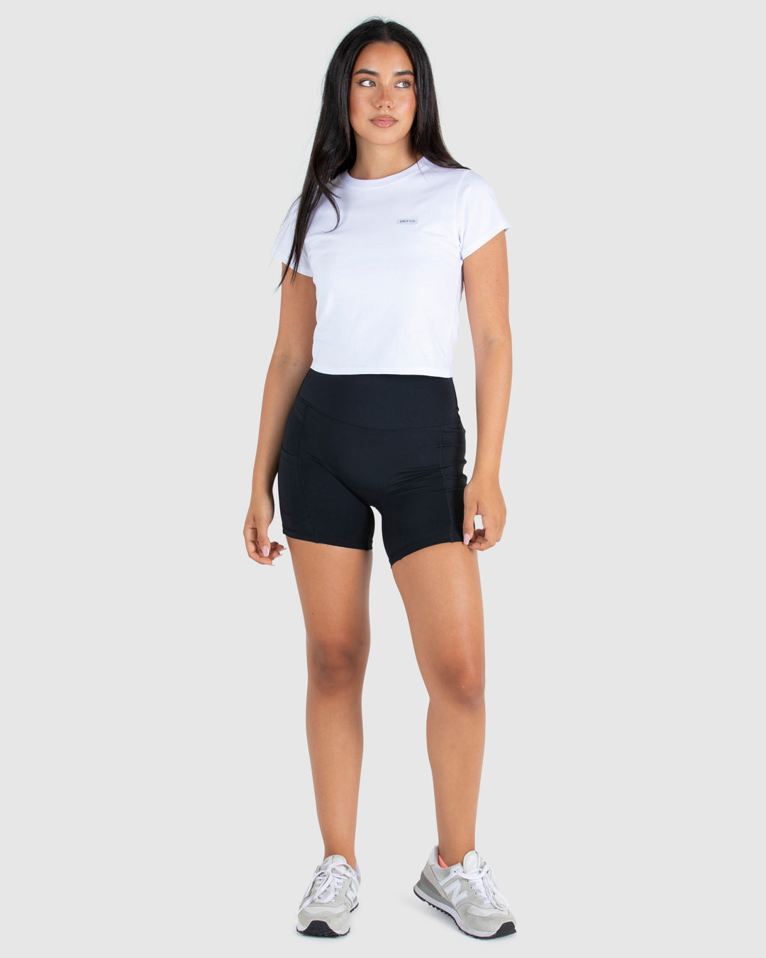 Recap Baby Tee White