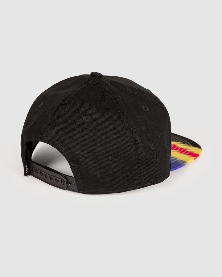 UNIT Electric Youth Flat Peak Snapback Cap
